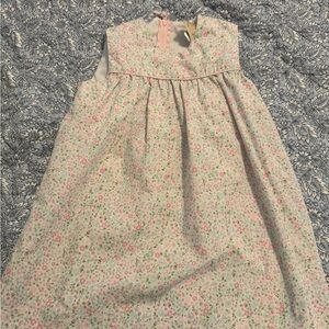 The Beaufort Bonnet Company Pink and Green Sleeveless Sundress